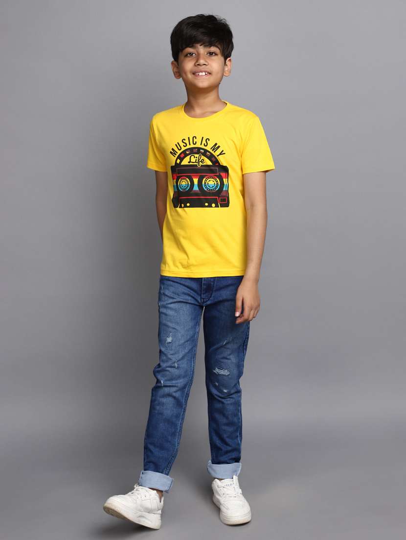 boy's distress slim fit jeans - 20539029 -  Standard Image - 3