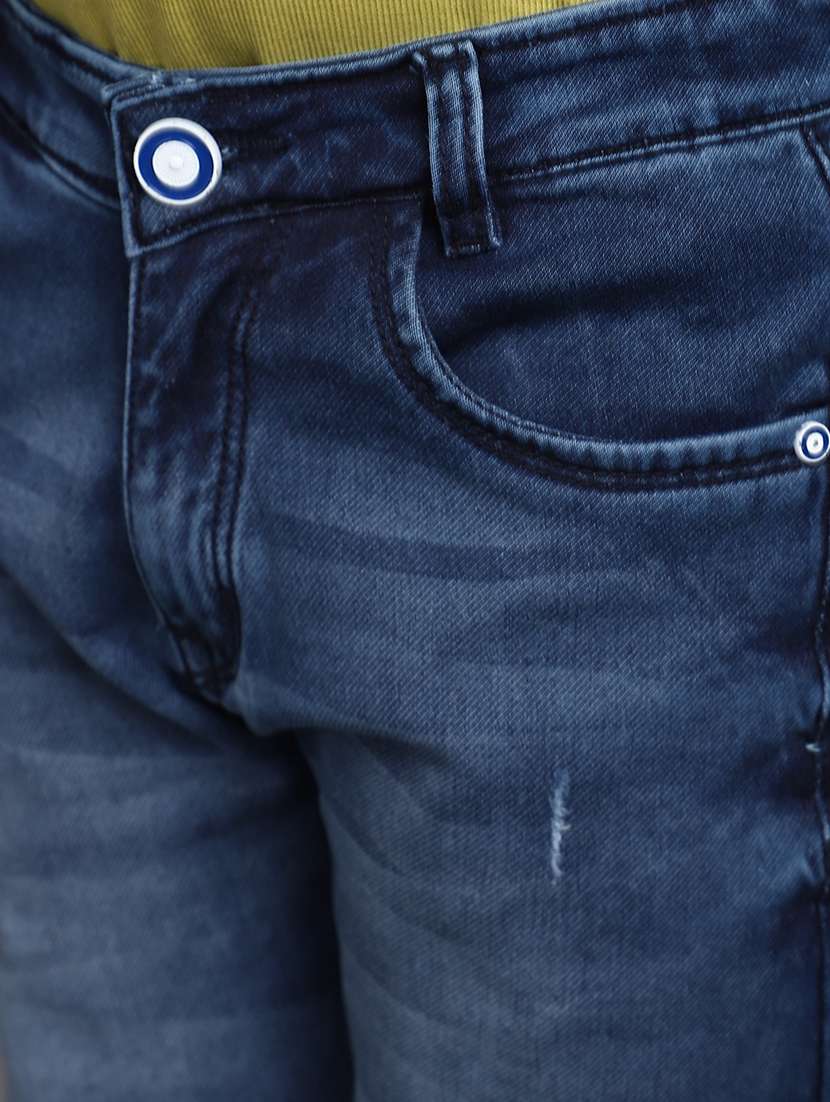 boy's distress slim fit jeans - 20539033 -  Standard Image - 5