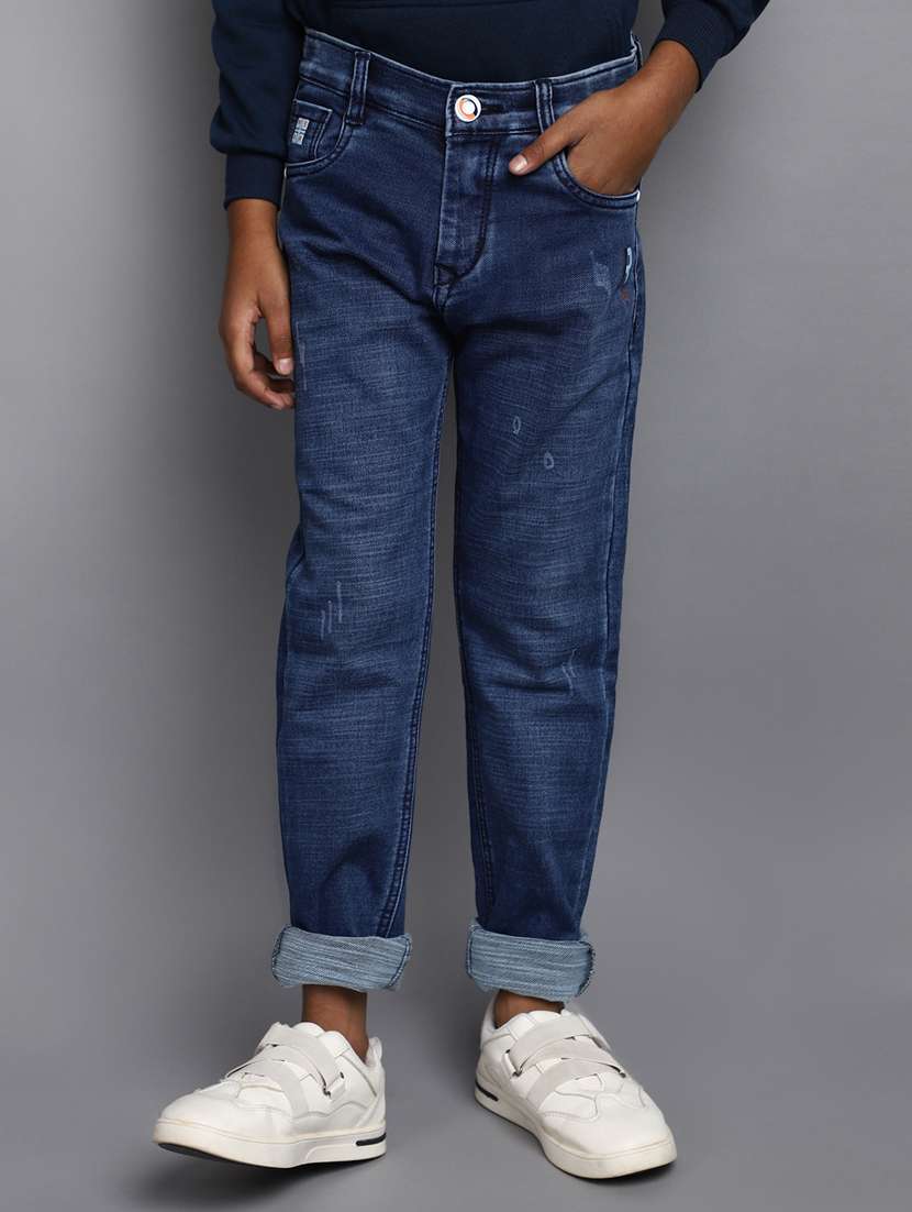 boy's distress slim fit jeans