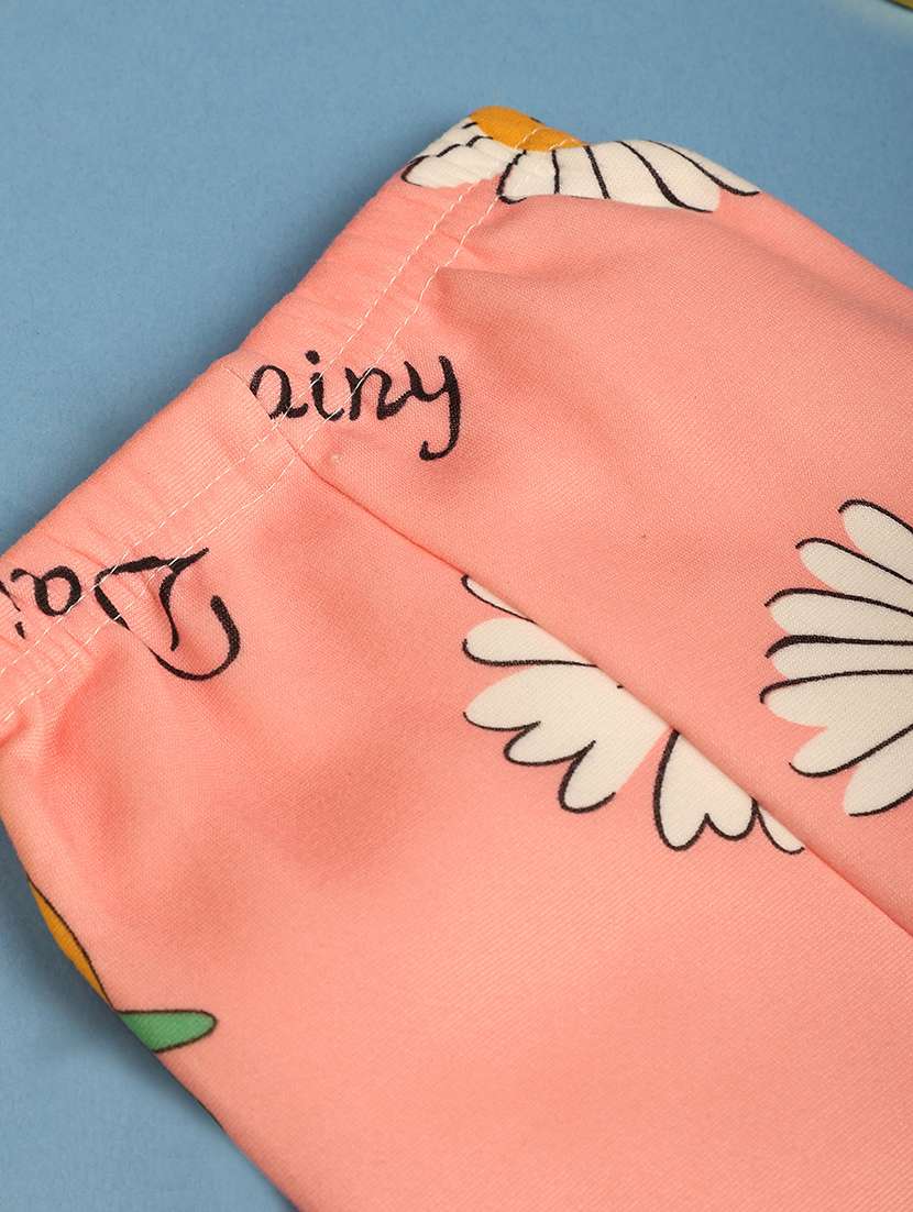 girls pack of 2 printed trousers - 20539278 -  Standard Image - 3