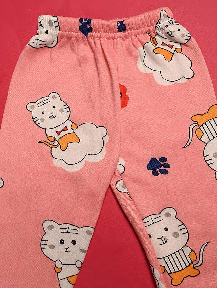 girla pack of 2 printed trousers - 20539281 -  Standard Image - 3