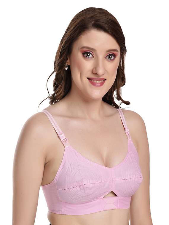 pack of 2 solid regular bra - 20540141 -  Standard Image - 3