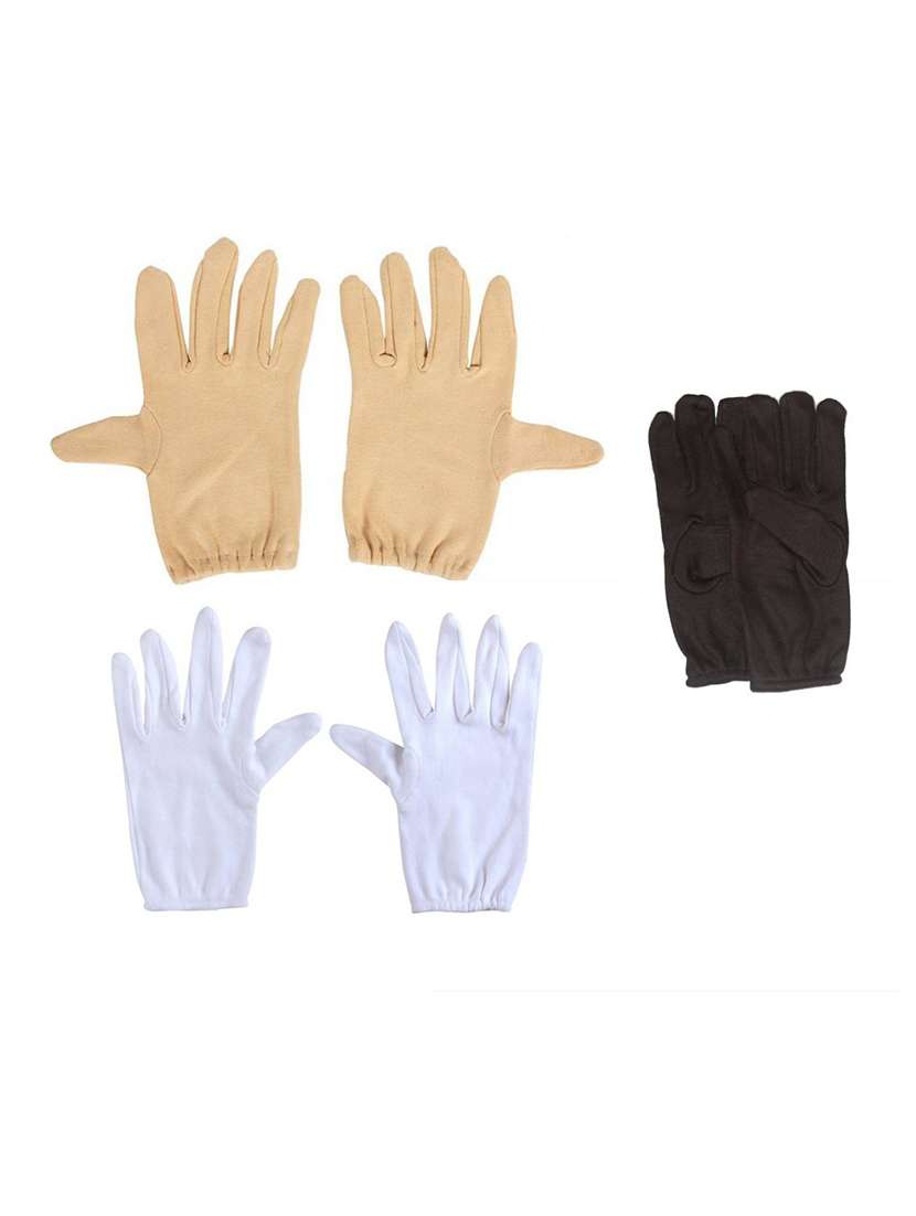 women pack of 3 cotton gloves