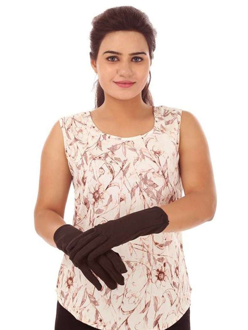 women pack of 3 cotton gloves - 20541241 -  Standard Image - 3