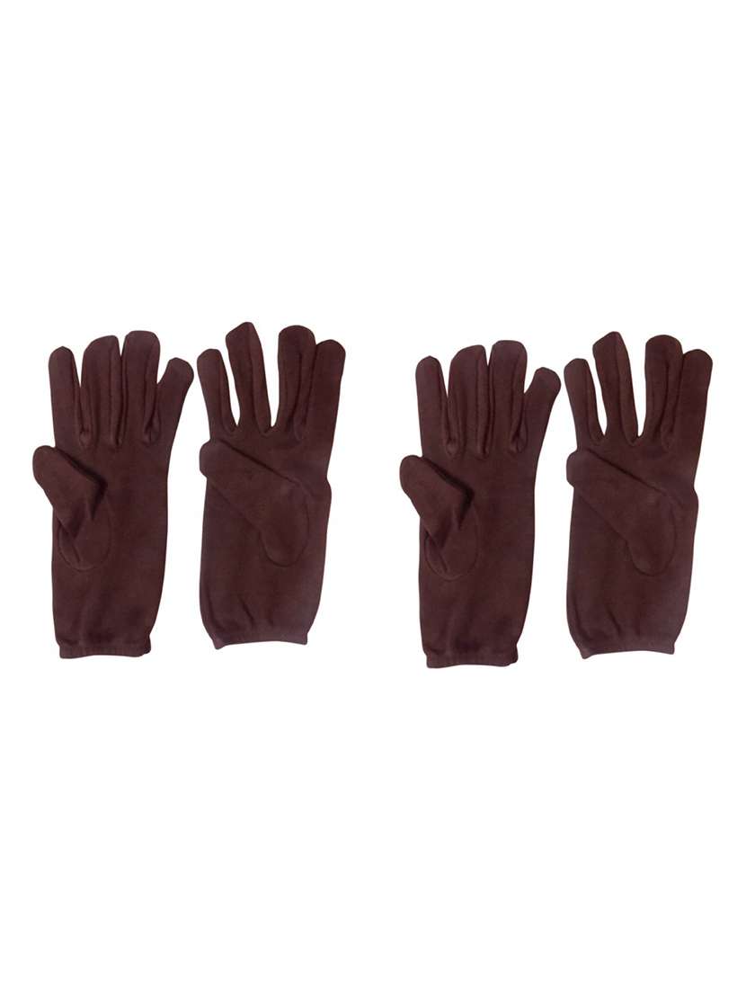  women pack of 2 brown gloves