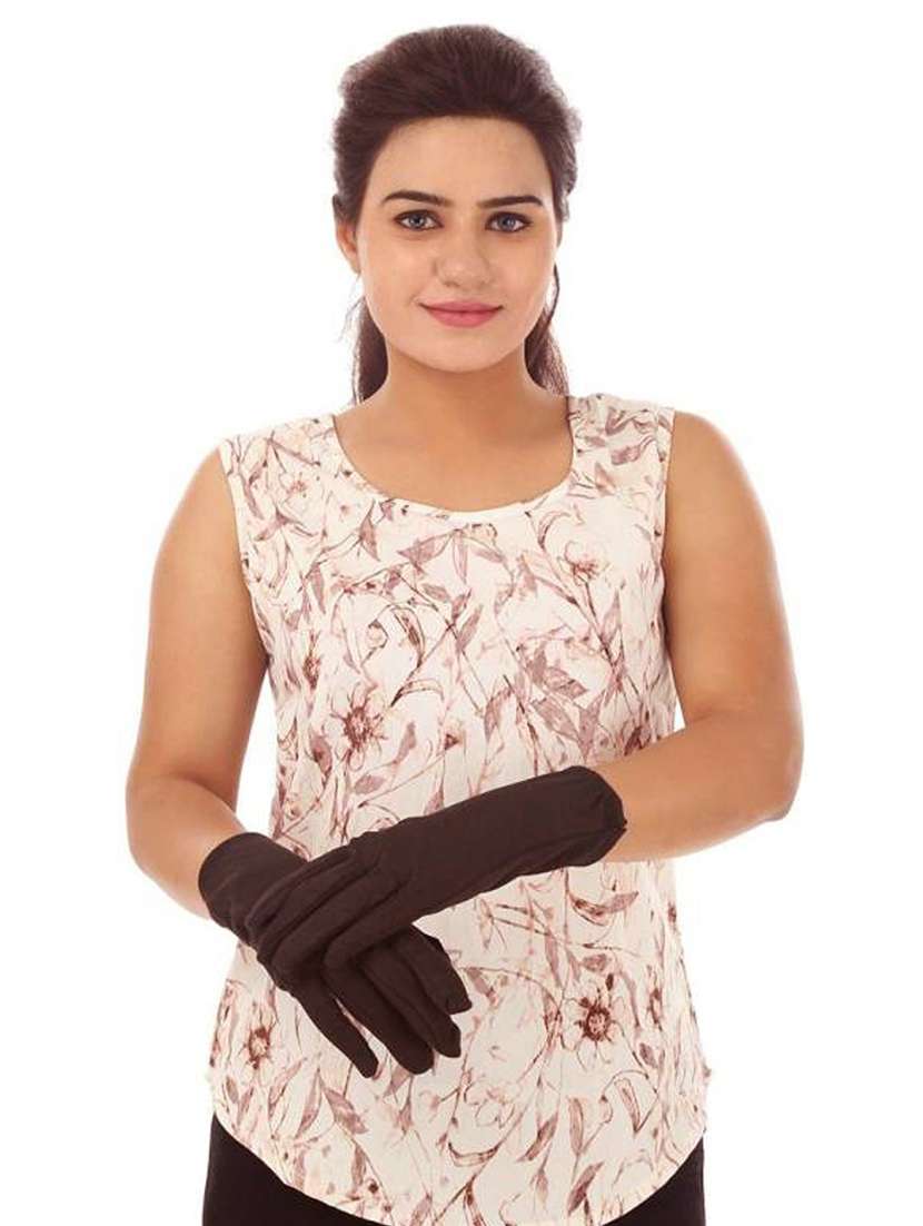  women pack of 2 cotton gloves - 20541250 -  Standard Image - 3