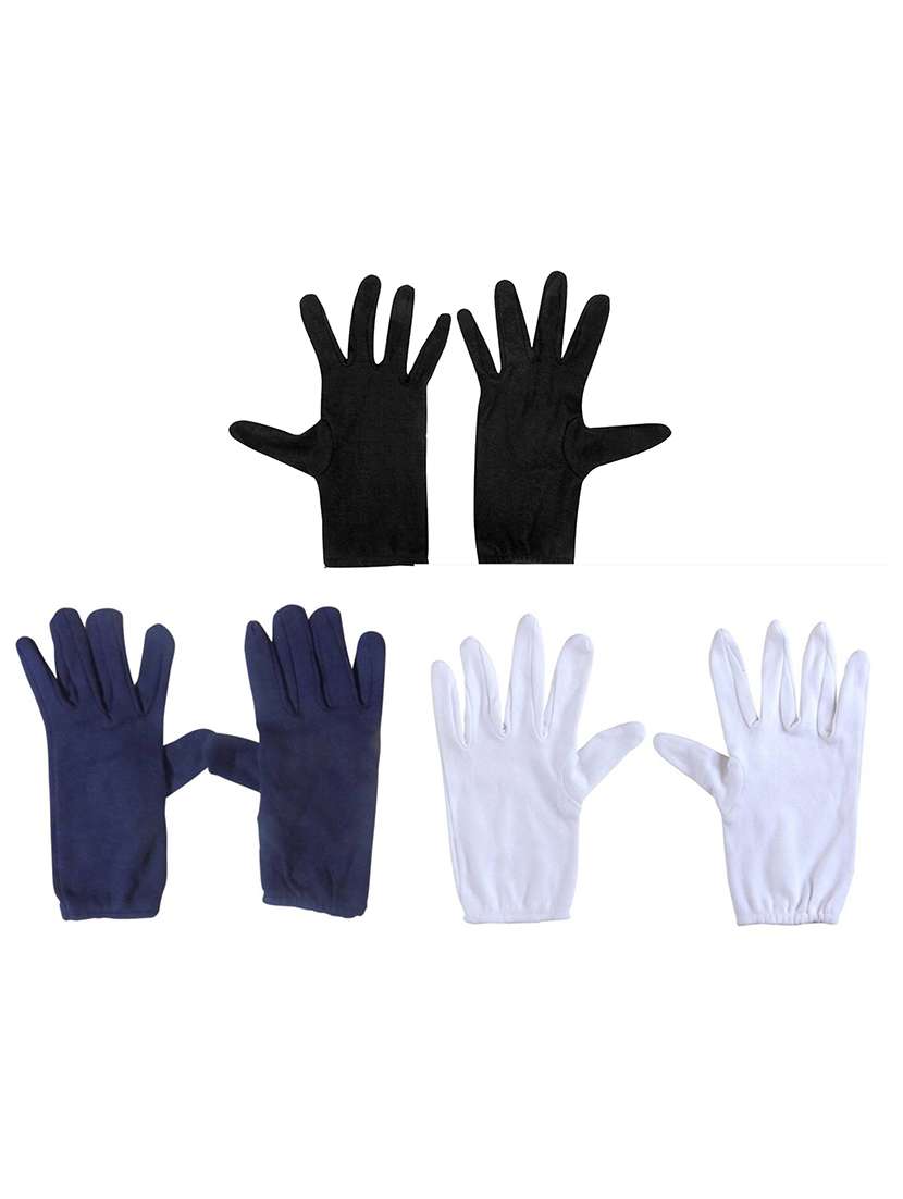  women pack of 3 cotton gloves