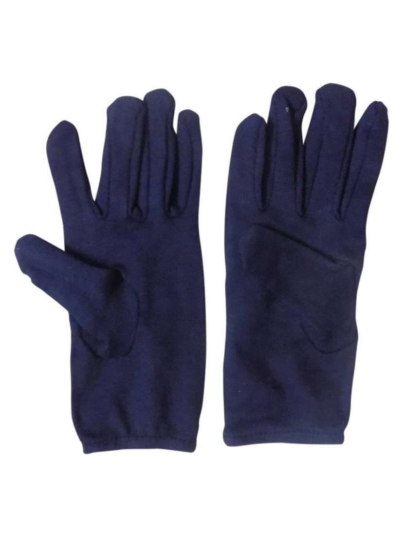women solid cotton gloves
