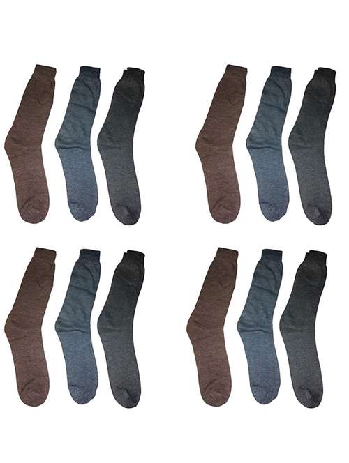 pack of 12 solid sock - 20541699 -  Standard Image - 0