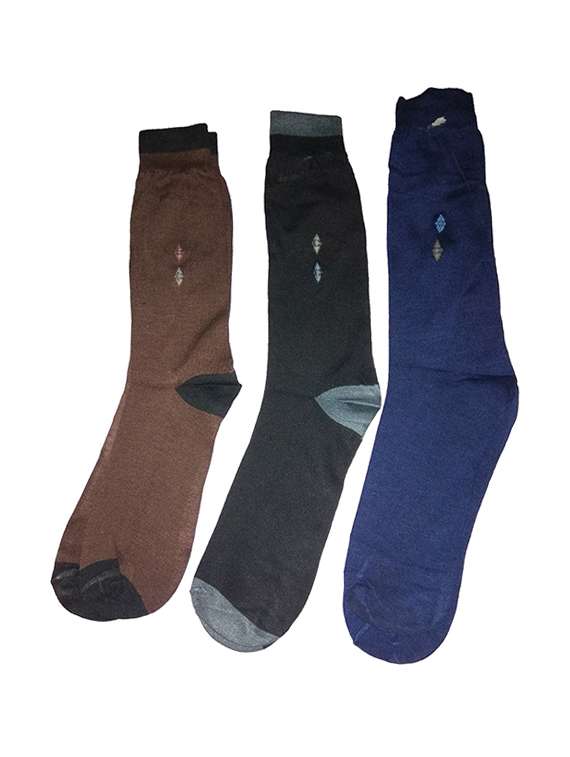 pack of 3 solid sock