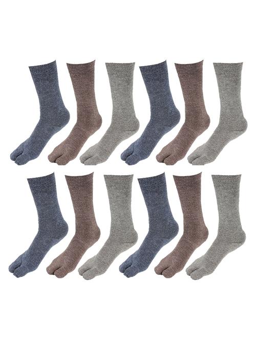 multi colored wool blend no show sock - 20541723 -  Standard Image - 0