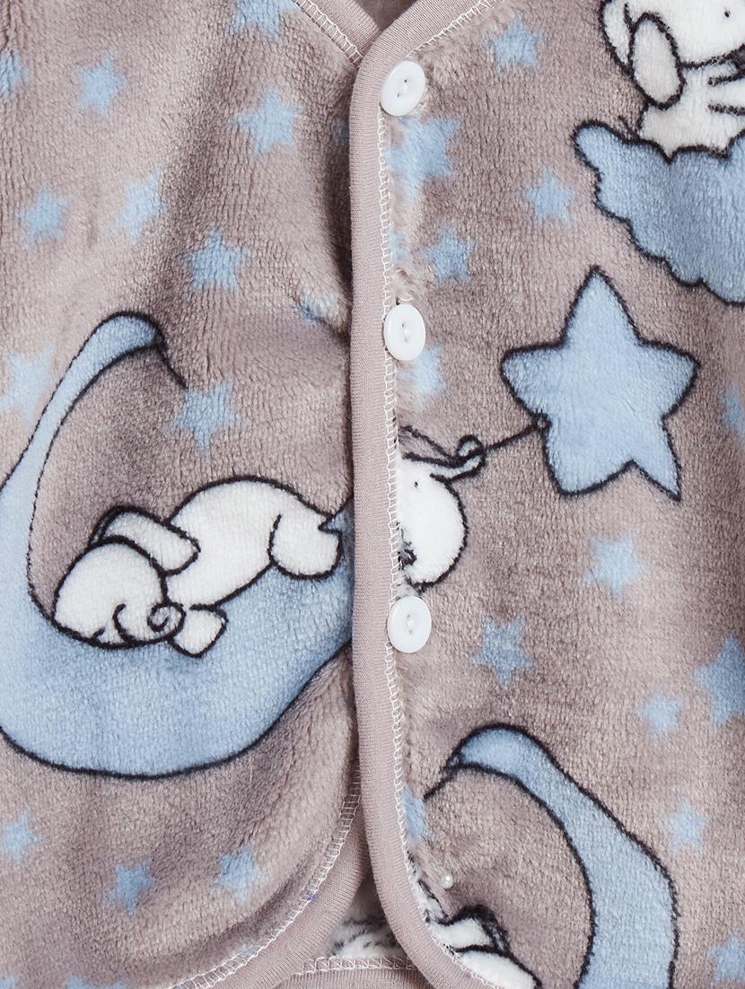 kids grey printed jhabla & pant - 20541741 - Standard Image - 5