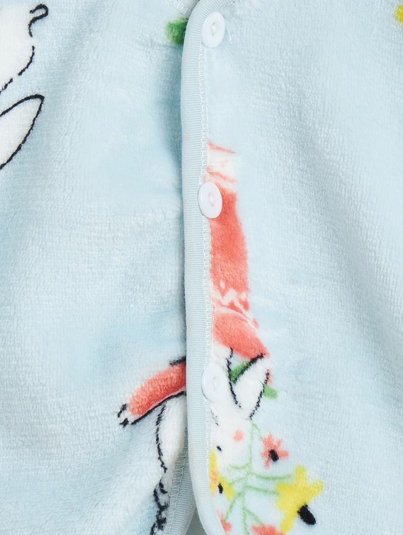 kids light blue printed jhabla & pant - 20541743 - Standard Image - 5