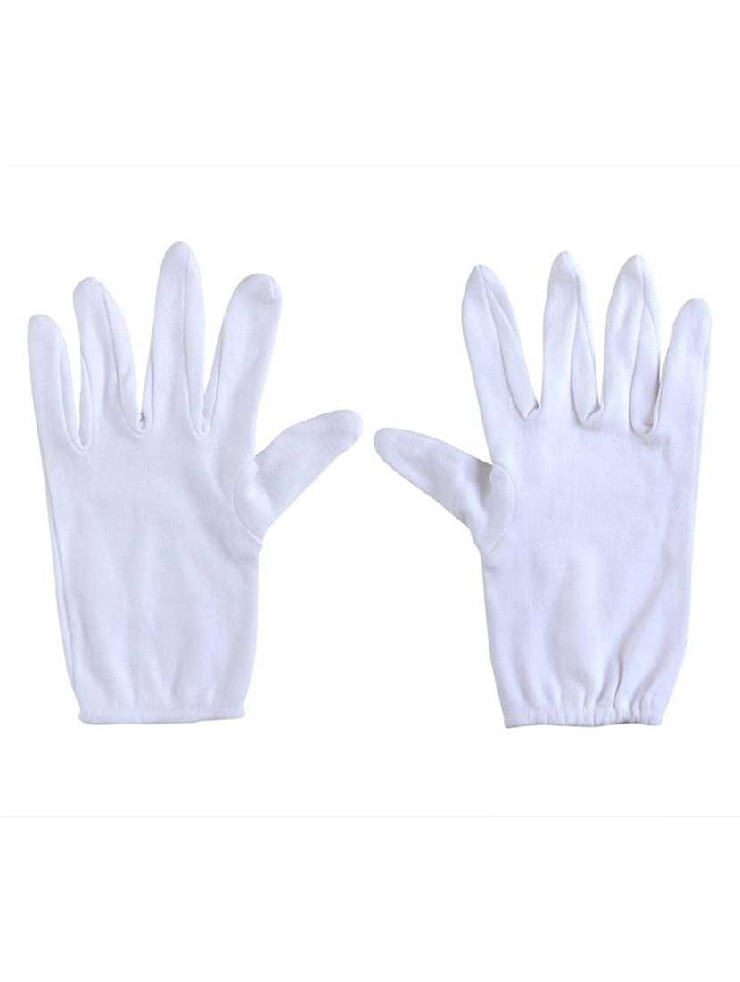 women white cotton gloves