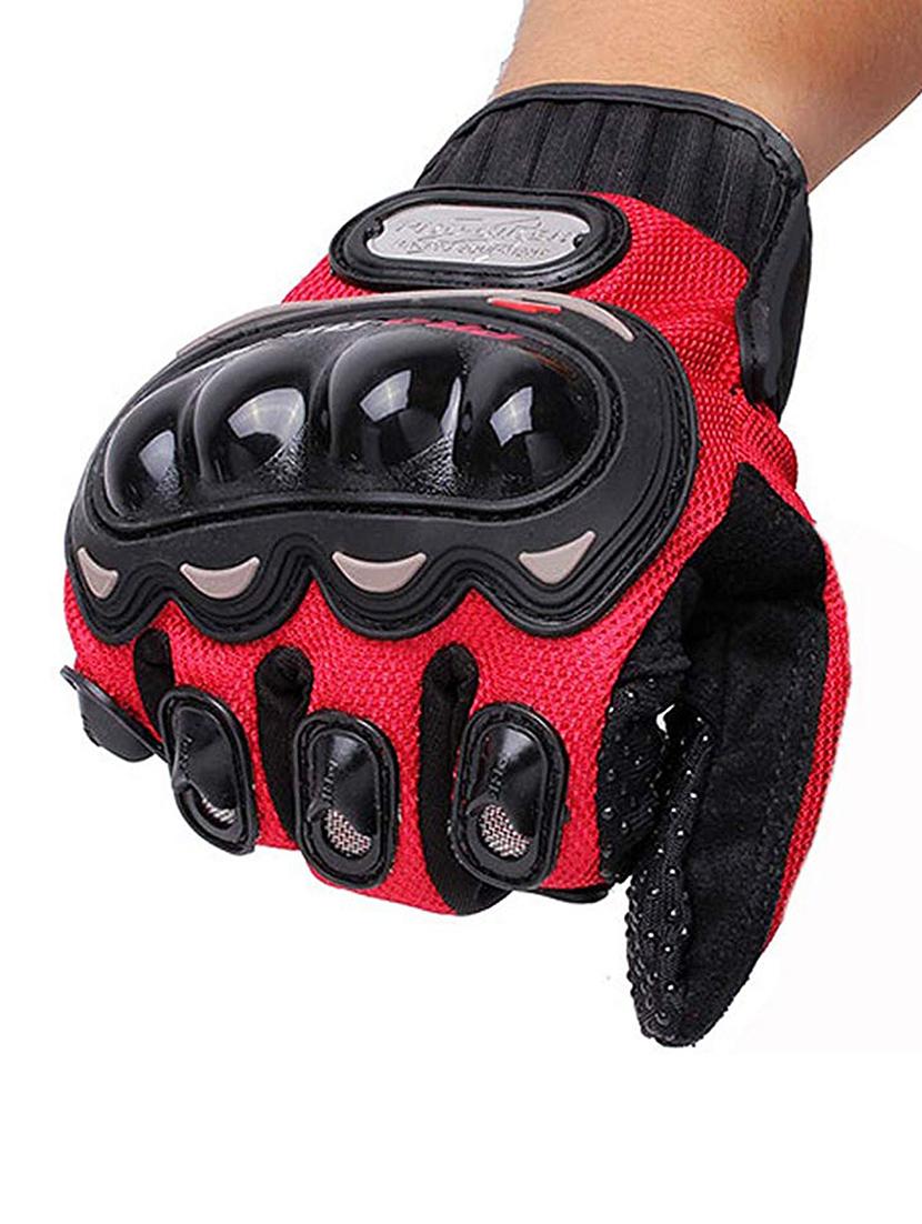 men black & red polyester gloves - 20541760 - Standard Image - 3