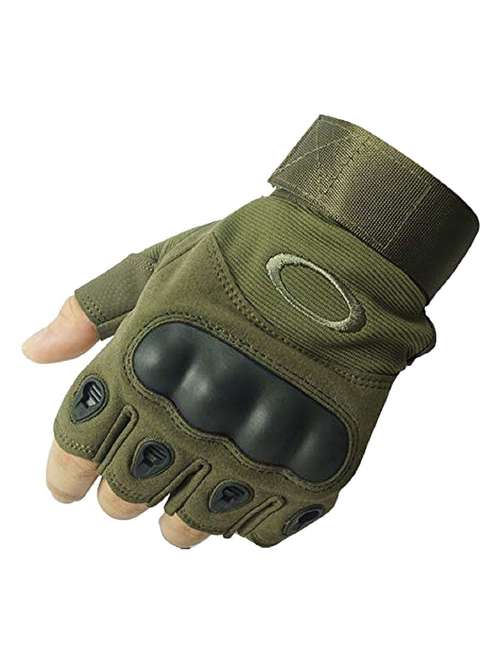 men olive nylon gloves - 20541796 -  Standard Image - 0
