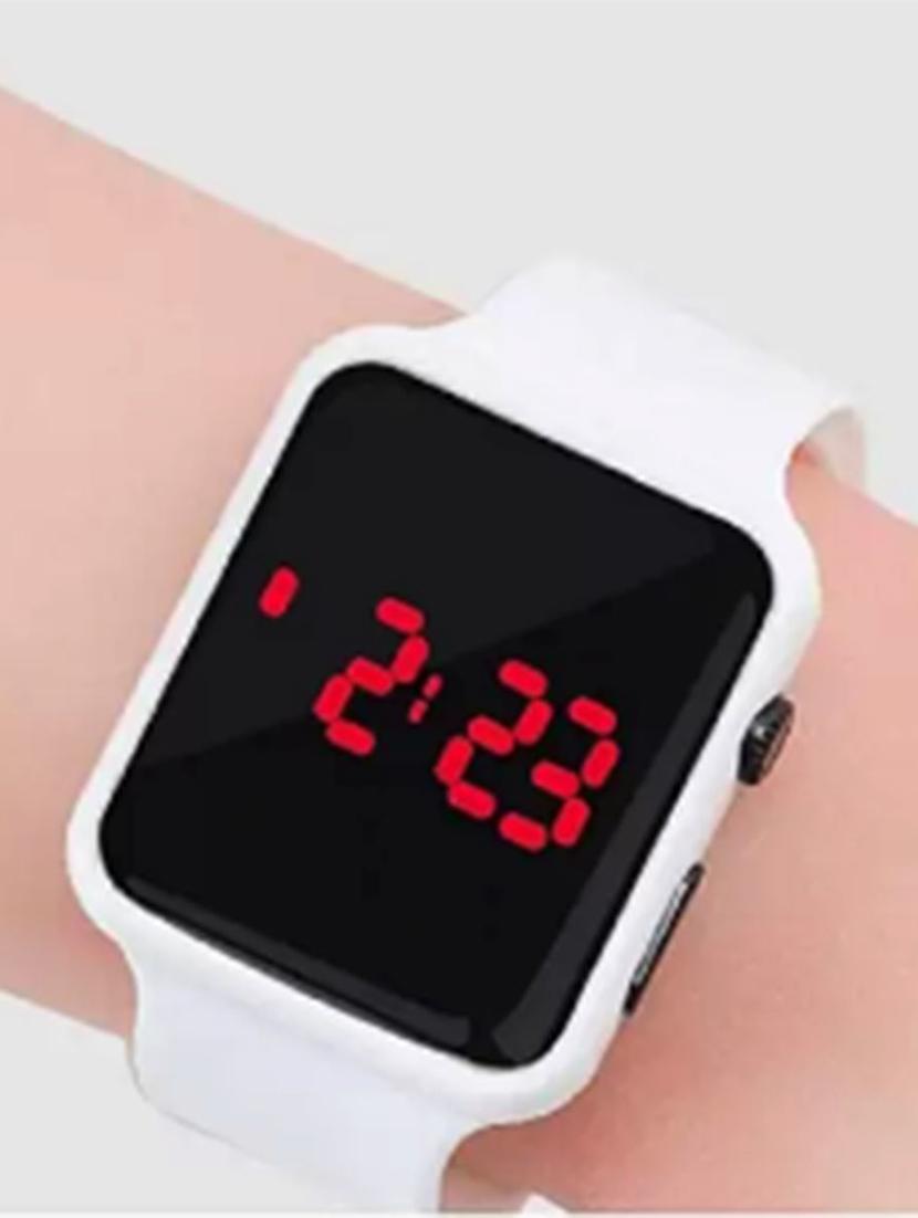 boys white silicone watch - 20541863 - Standard Image - 3