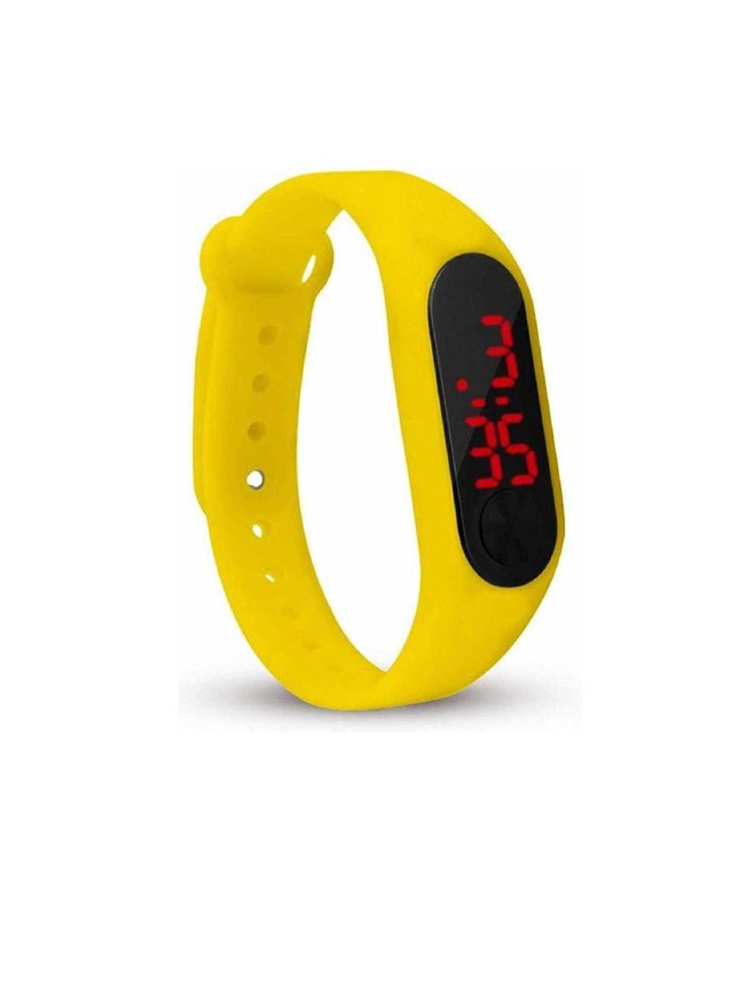 unisex yellow silicone watch - 20541867 - Zoom Image - 0