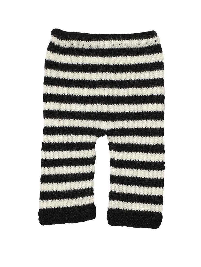 boys black & white striped sweater & pant set - 20542147 -  Standard Image - 3
