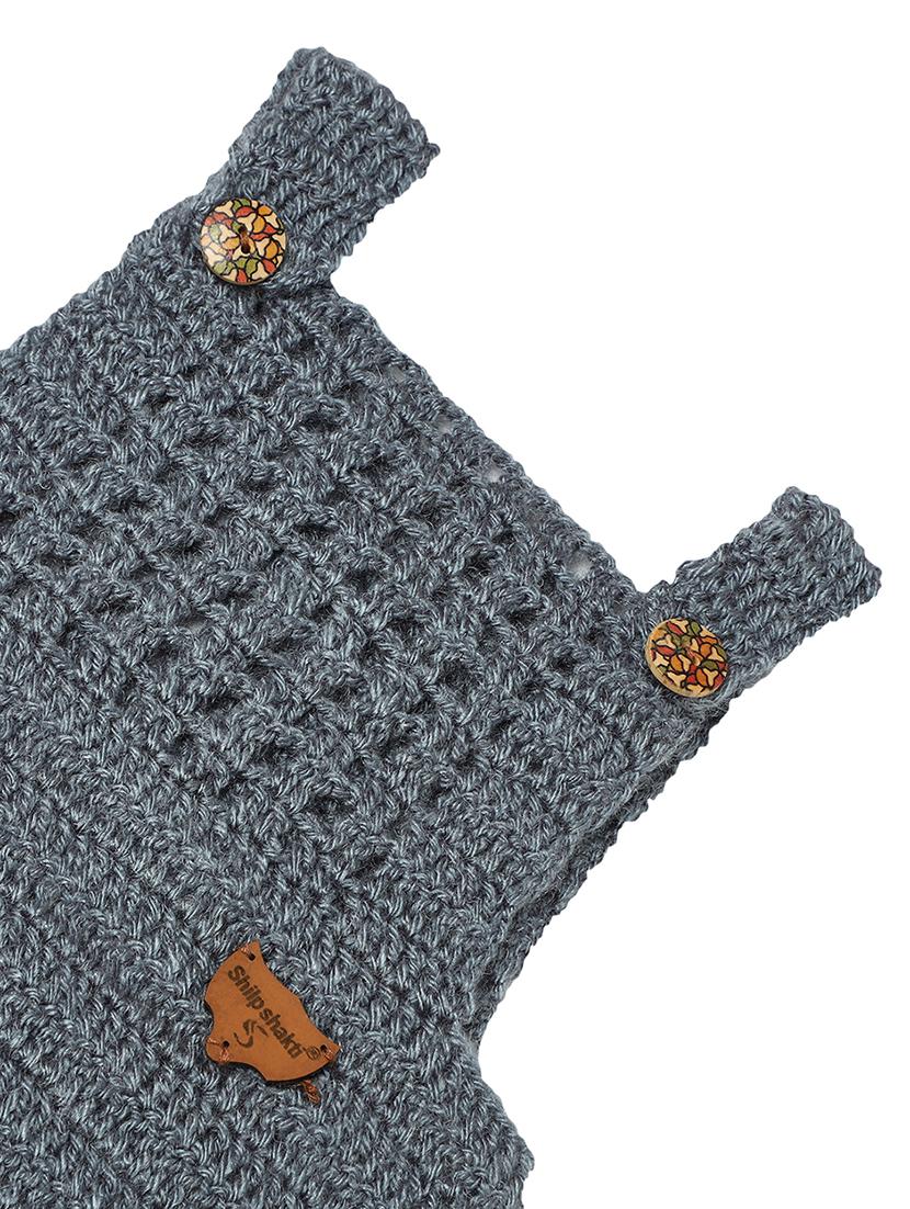grey wool rompers onesies and romper - 20542162 - Standard Image - 3