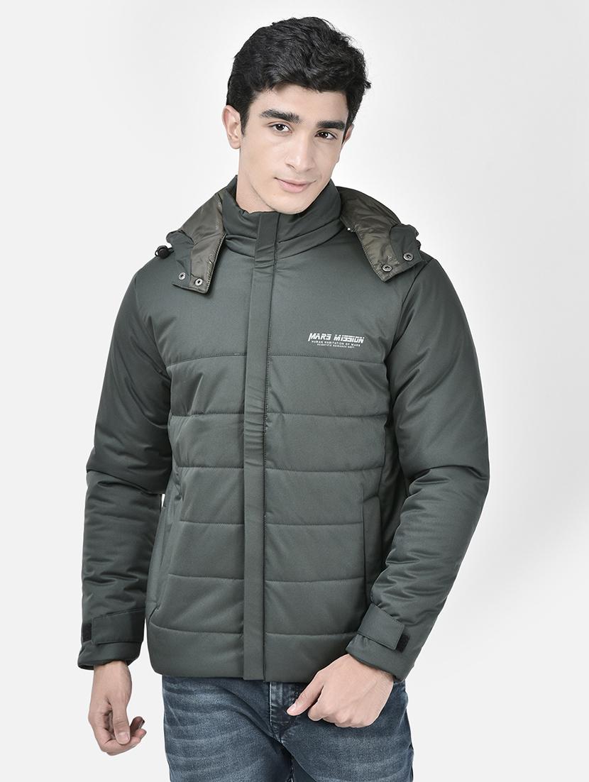 men back typographic print puffer jacket - 20546951 -  Zoom Image - 0