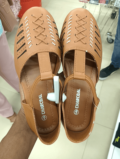 tan pu slip on loafers - 20547472 - Zoom Image - 0