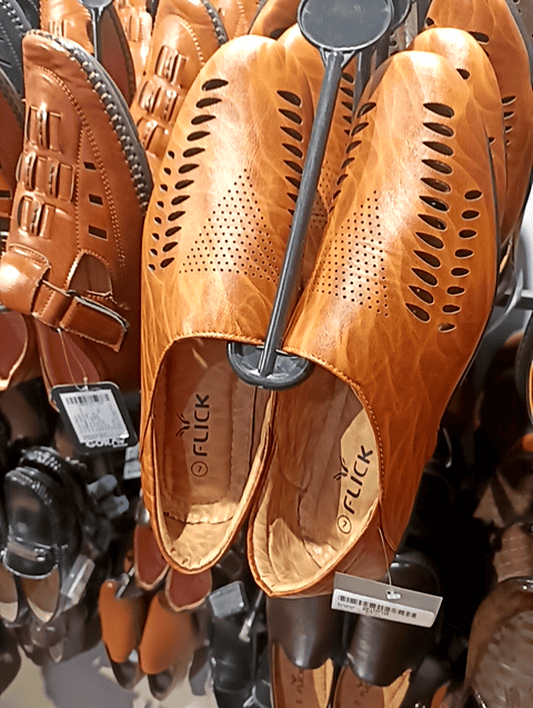 tan synthetic slip on loafers - 20549345 -  Standard Image - 0