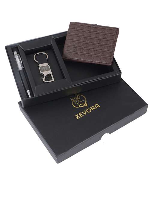 men pen & wallet,keyring gift combo - 20554264 -  Standard Image - 0