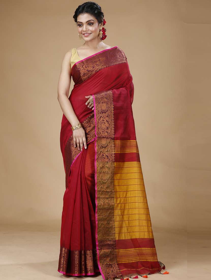 pink art silk bhagalpuri saree - 20554921 - Zoom Image - 0