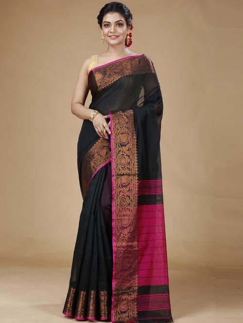black art silk bhagalpuri saree - 20554930 - Standard Image - 0