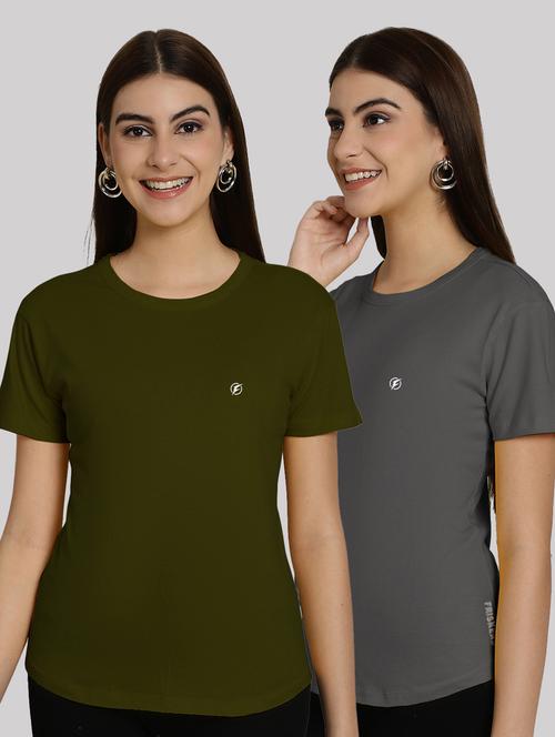 women's t-shirt combo - 20555276 - Standard Image - 0
