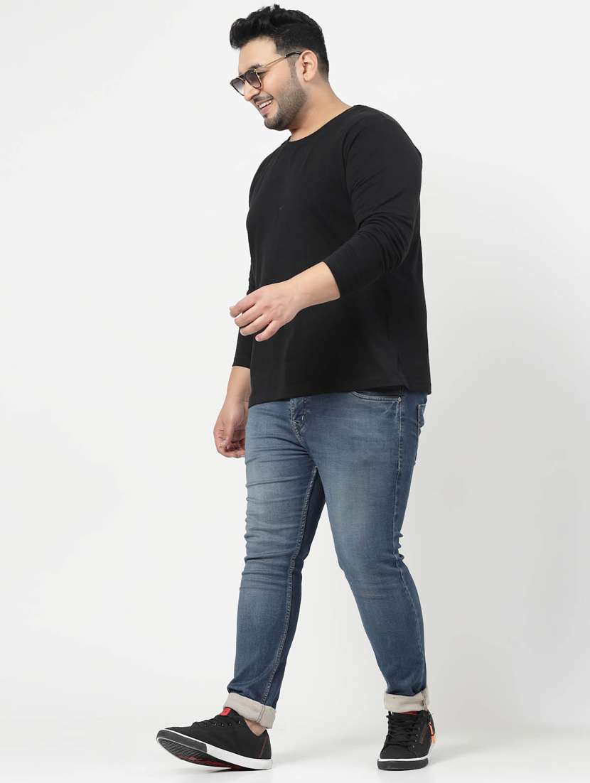 black cotton tshirt - 20555525 -  Standard Image - 5