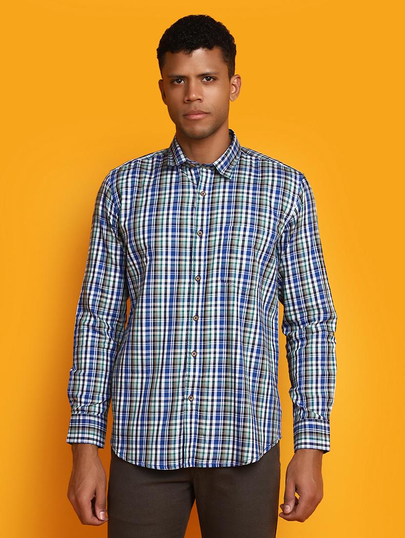 men regular fit check shirt - 20562439 -  Zoom Image - 0