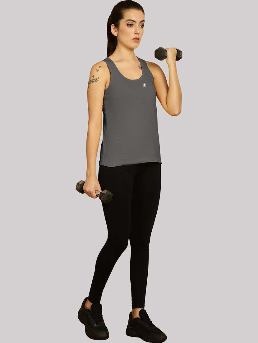 multi colored cotton tank top - 20562694 - Standard Image - 5