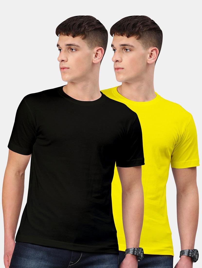men pack of 2 solid t-shirts - 20563484 -  Zoom Image - 0