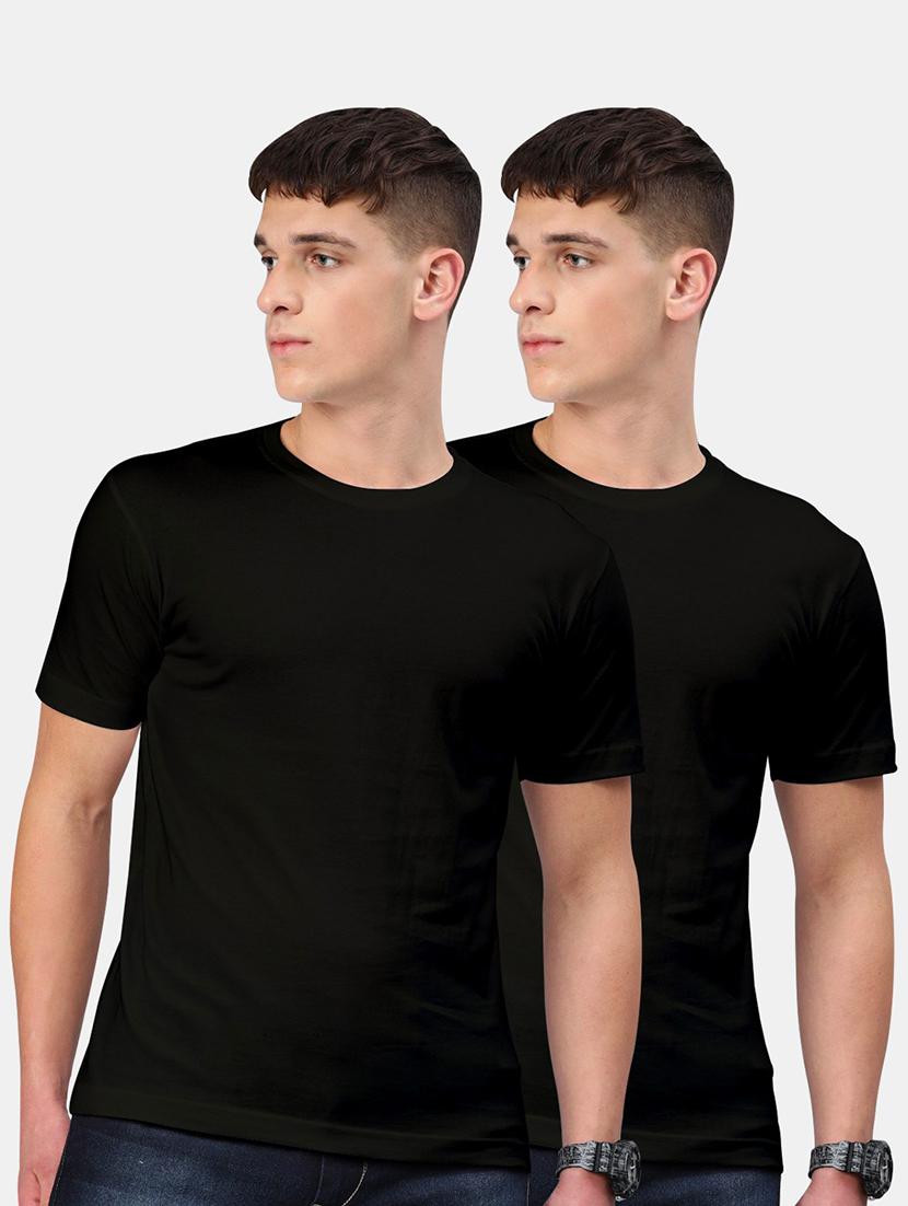 men pack of 2 solid t-shirts