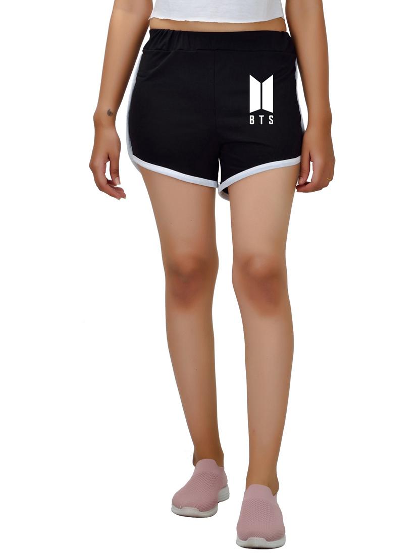 black placement print regular short - 20564352 - Zoom Image - 0