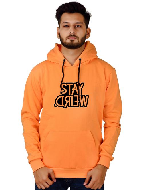 men front print hooded sweatshirt - 20564450 -  Standard Image - 0