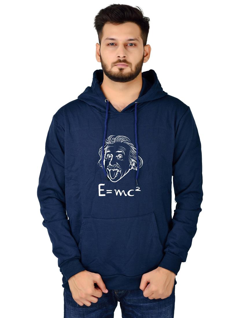 men front print hooded sweatshirt - 20564634 -  Zoom Image - 0