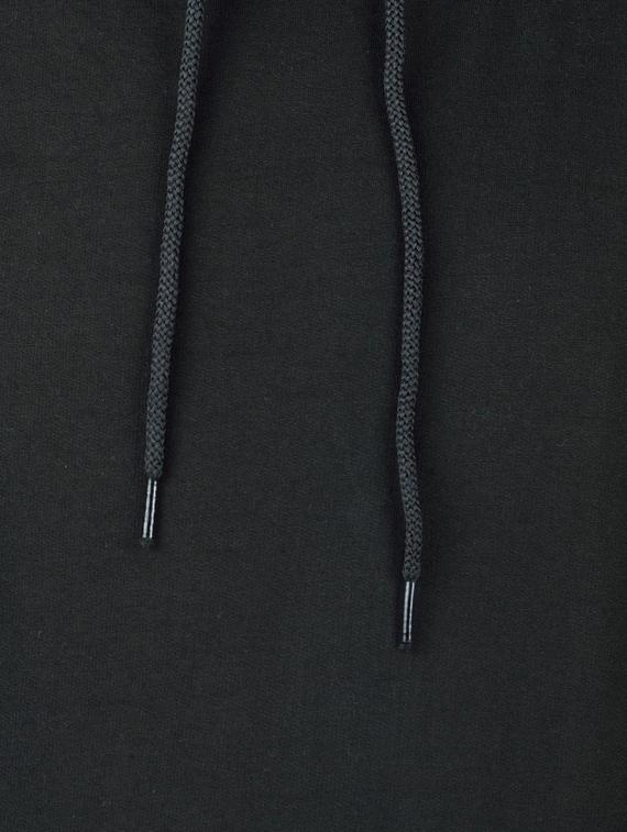 men black typographic hooded sweatshirt - 20564679 - Standard Image - 5