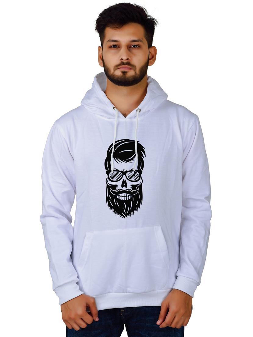 men white graphic hooded sweatshirt - 20564764 - Zoom Image - 0