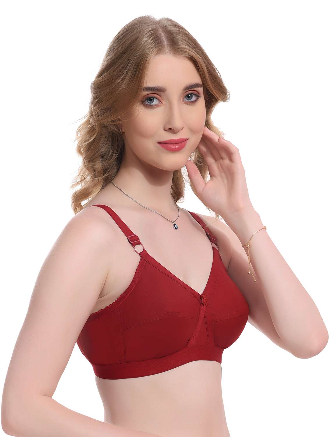 pack of 2 solid t-shirt bra - 20565180 -  Standard Image - 5