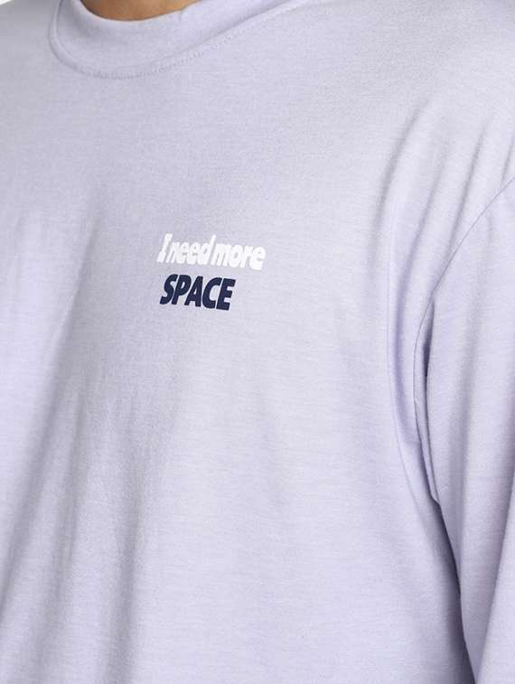 lavender cotton regular t-shirt - 20565262 -  Standard Image - 3