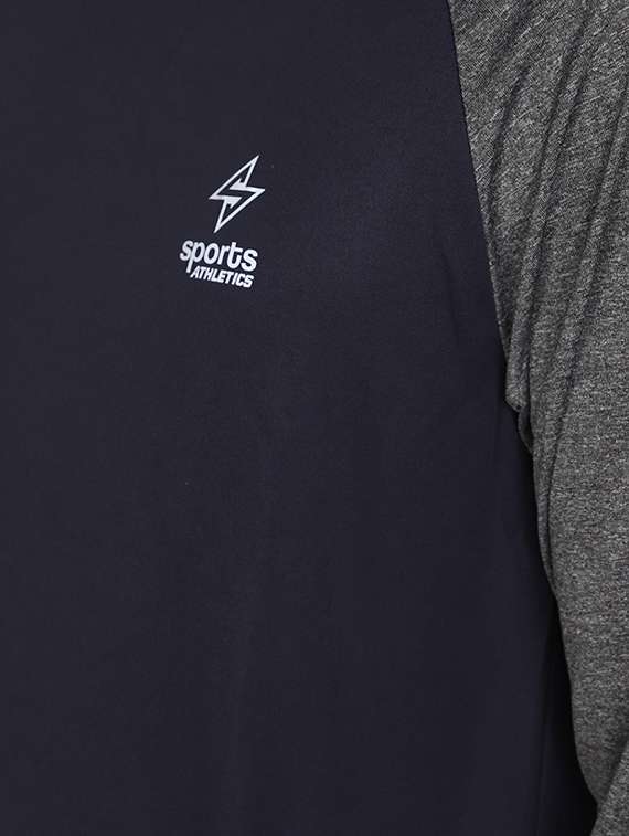 navy blue cotton regular t-shirt - 20565284 -  Standard Image - 3