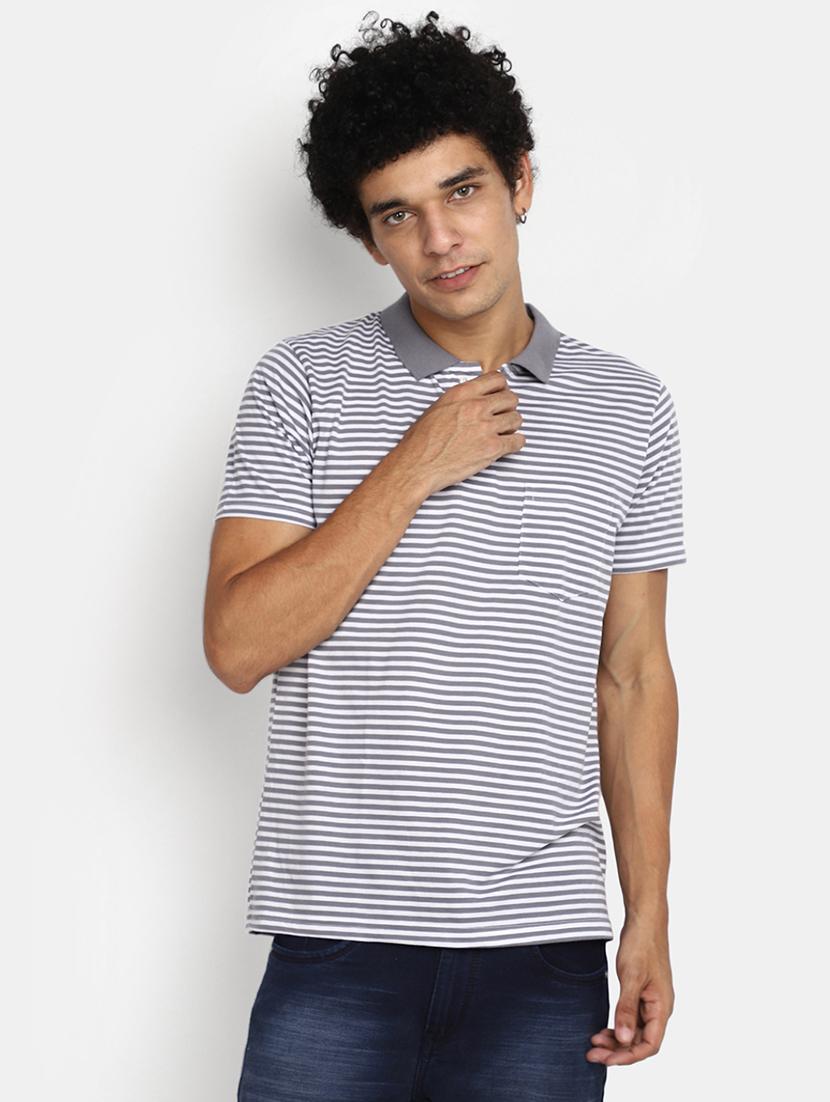 grey cotton tshirt - 20565312 -  Zoom Image - 0