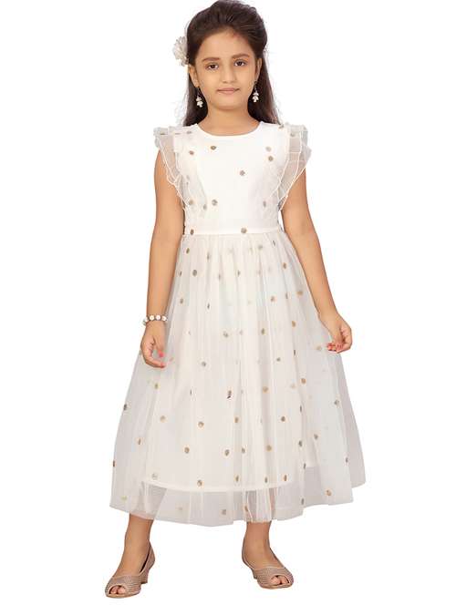 girls round neck sleeveless frock - 20567993 -  Standard Image - 0