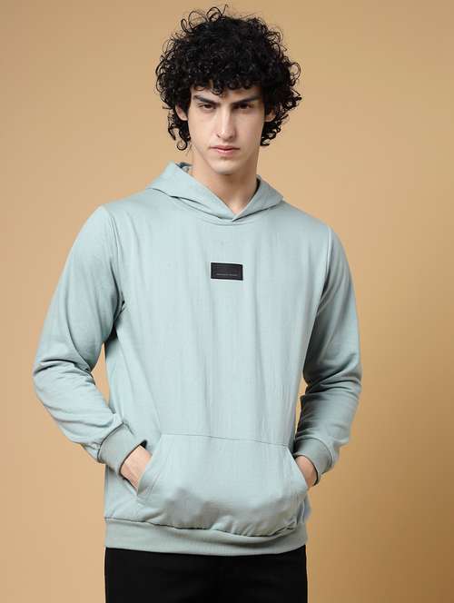 men back print hooded sweatshirt - 20572311 - Standard Image - 0