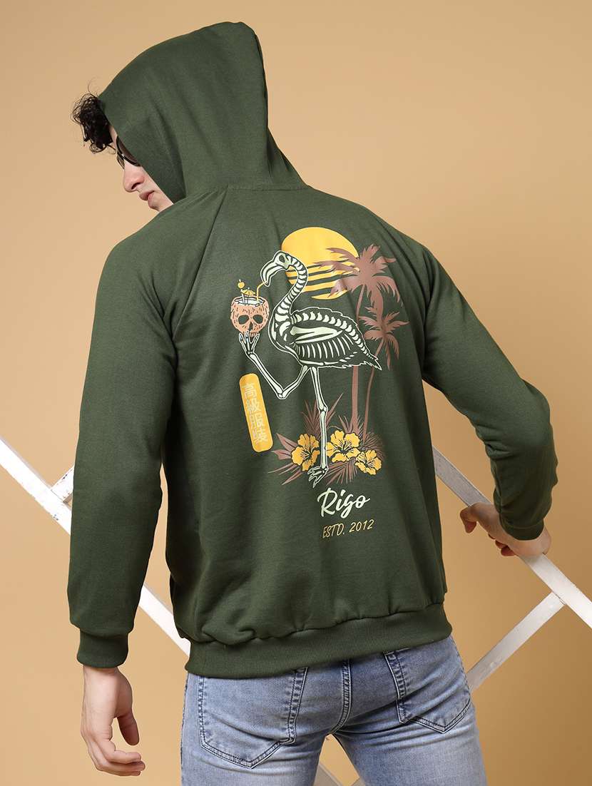 men long sleeves front & back print sweatshirt - 20572314 - Standard Image - 3