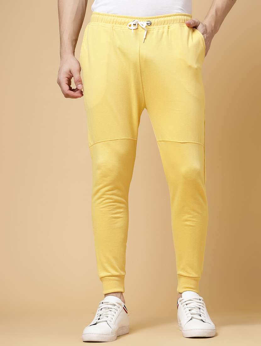 men solid cotton jogger - 20572320 - Zoom Image - 0