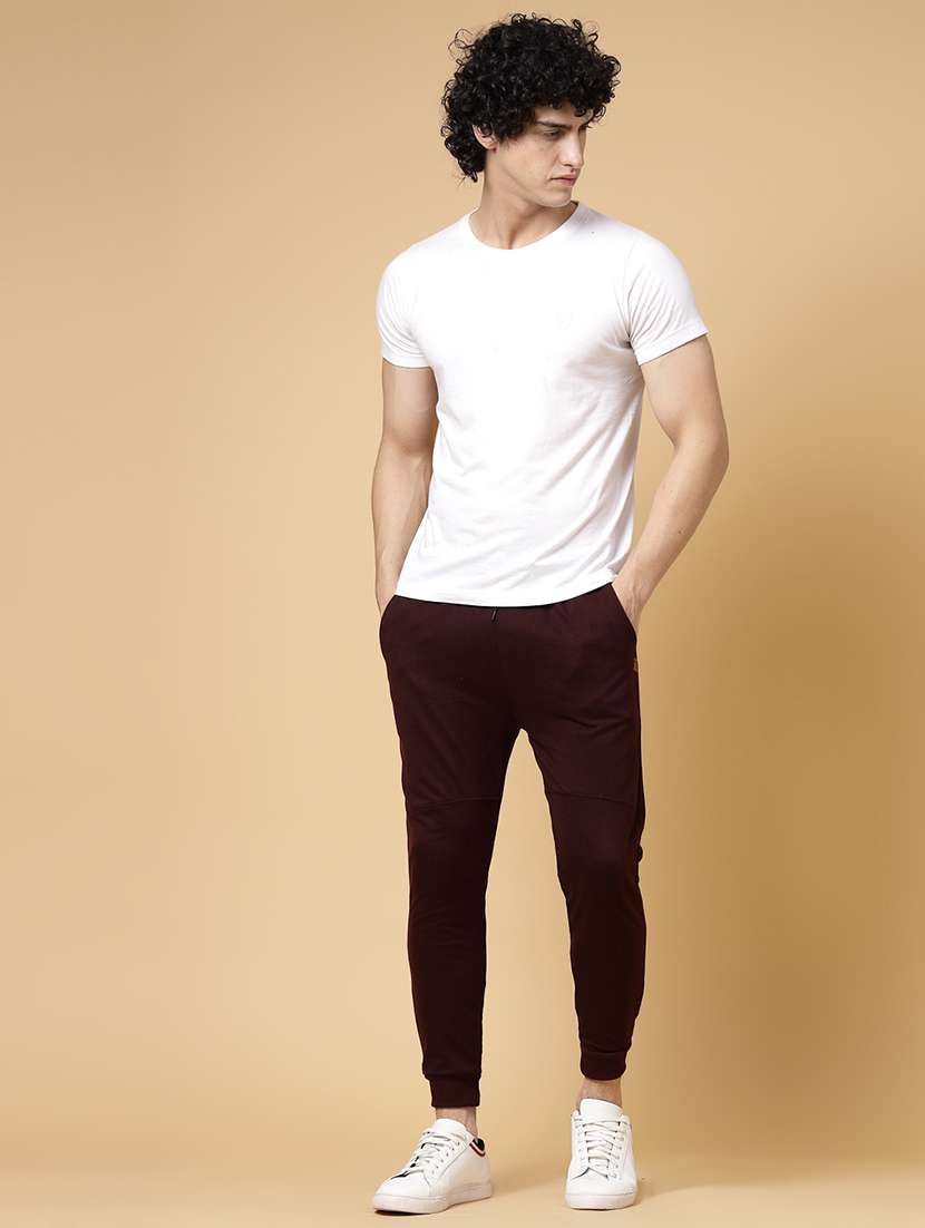 men solid cotton jogger - 20572322 -  Standard Image - 3